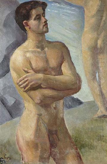 georg pauli Bathing Men china oil painting image